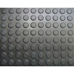 3mm Knop/Pastil Gummimåtte 1400mm