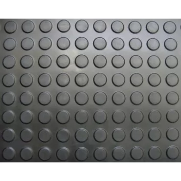 3mm Knop/Pastil Gummimåtte 1400mm