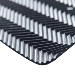 3mm Fiskebens gummimåtte 1200mm