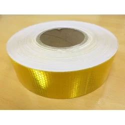 Reflakstape Guld/Gul 50mm