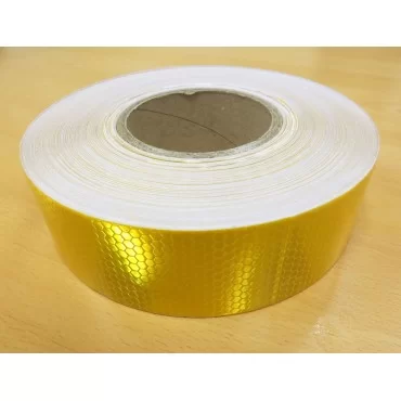 Reflakstape Guld/Gul 50mm