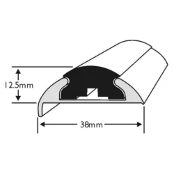 Aluminium 68 38mm Komplet