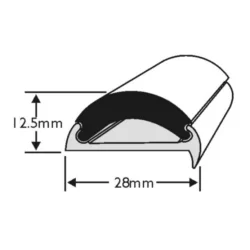 Aluminium 114 28mm Komplet