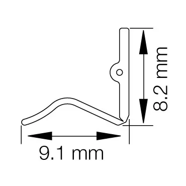 Primo 0102 Hvid - 6m Rulle