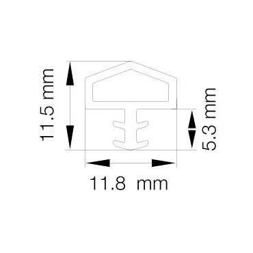 Primo 0825 Transparent - 25m Rulle