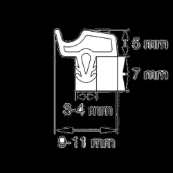 Primo 0815 Beige - 5m Rulle