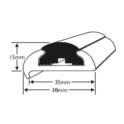 PVC 1472R 35mm Komplet