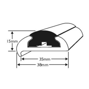PVC 1472R 35mm Komplet