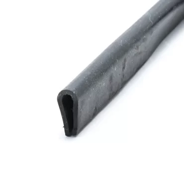 U-Profil 6mm afrundet Gummi