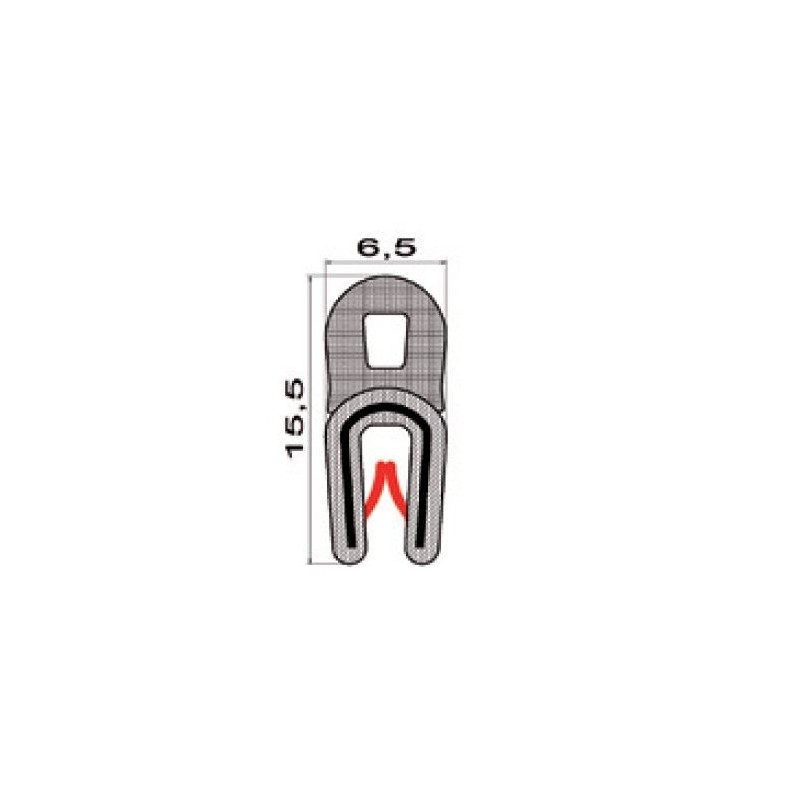 Kantlist For 0 5 2mm Plate Med Topptetning kantlist-for-0-5-2mm-plate-med-topptetning