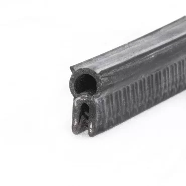 Kantliste 1-4mm Sort Silikone