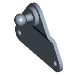 Kuglebeslag Ø10mm Stål