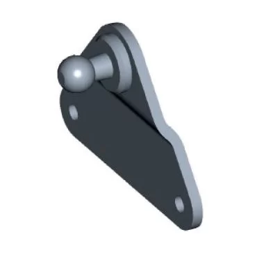 Kuglebeslag Ø10mm Stål