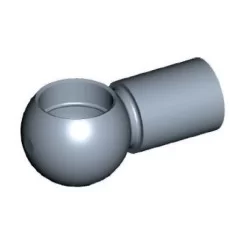 Kuglehoved til Ø10mm Stål