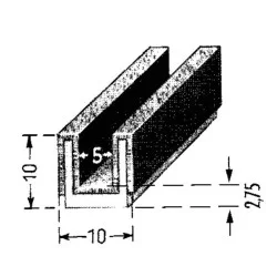Kanalliste 5mm m.filt