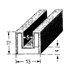 Kanalliste 5mm m.filt