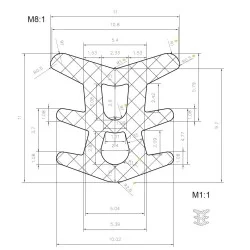 T-Profil 6mm