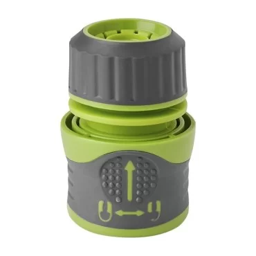 Slangekobling 1/2" Vandstop