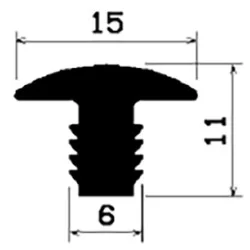 T-Profil 5mm