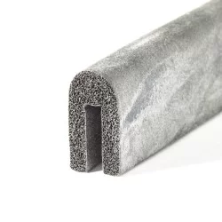 U-Profil 2mm Svampegummi