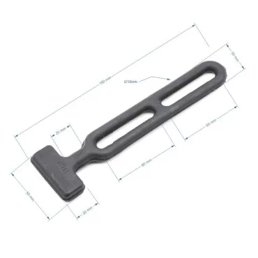 Gummistrop KS209 190mm