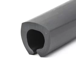 Fenderliste 38x38mm Sort