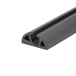 Fenderliste 25x12mm Sort