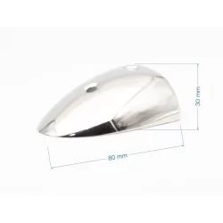 65mm Endestykke Rustfri