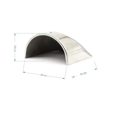 PVC898 Rustfri afslutning