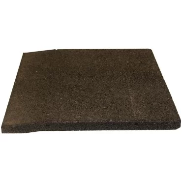 Flisekant Skrå Sort 30mm 500x500mm