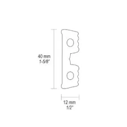 40mm Bro- & Trailerprofil
