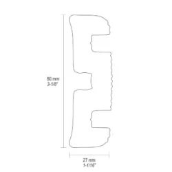 80mm Bro- & Trailerprofil