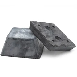 Gummiblokk med skrå sider