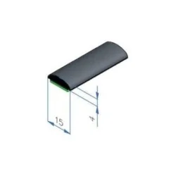 15mm pyntelist med lim