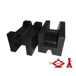 Gummiklods til støttebuk