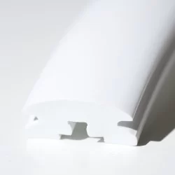 Indlægsliste PVC Hvid